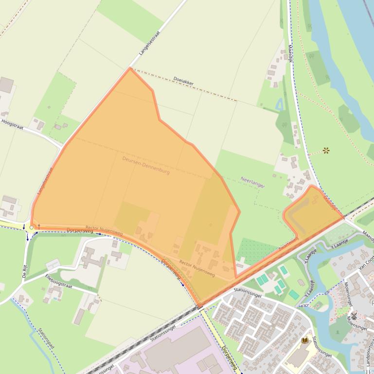 Kaart van postcodegebied 5371LR.