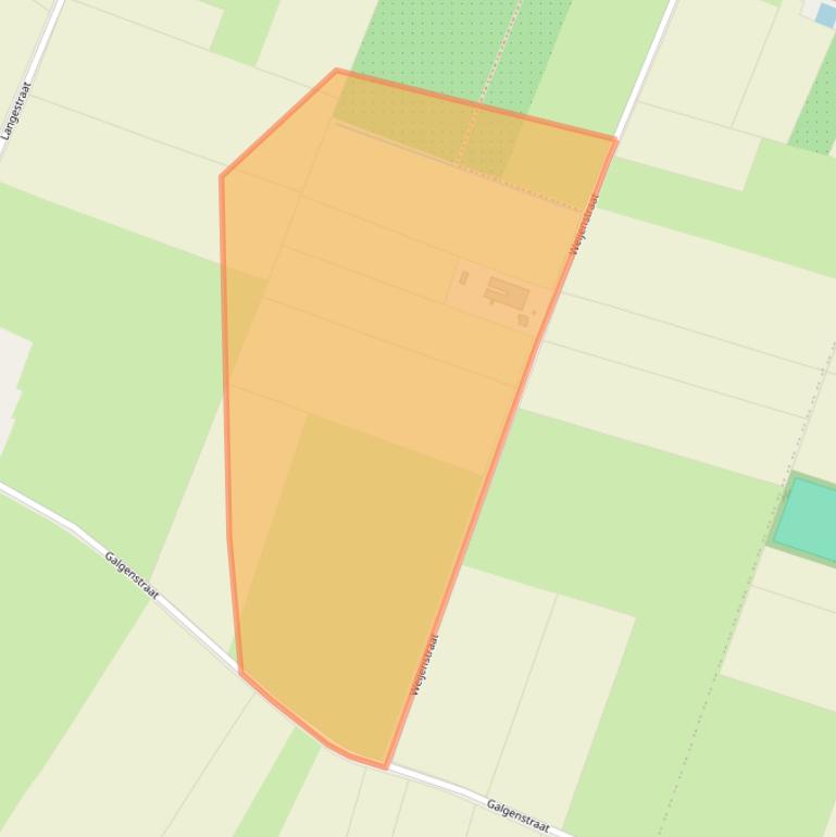 Kaart van postcodegebied 5371LX.