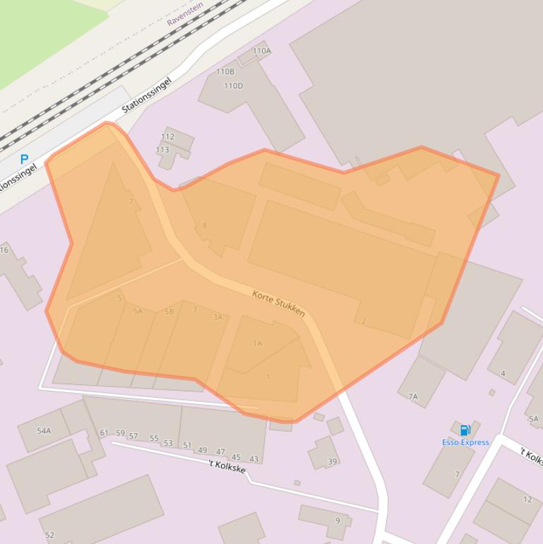 Kaart van postcodegebied 5371MN.