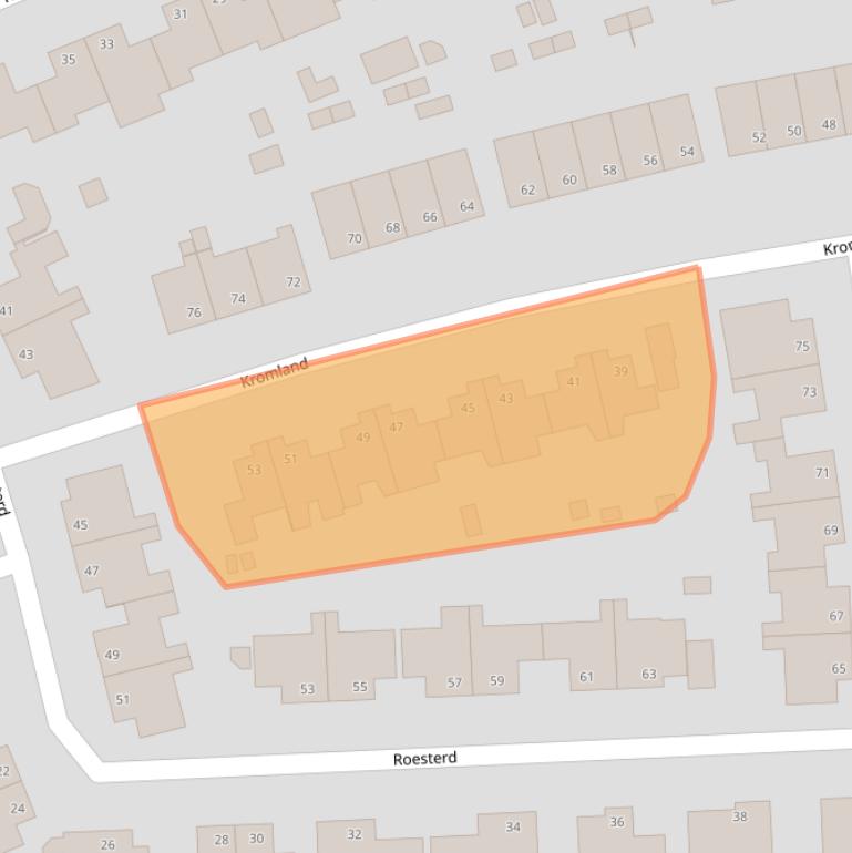 Kaart van postcodegebied 5371MP.