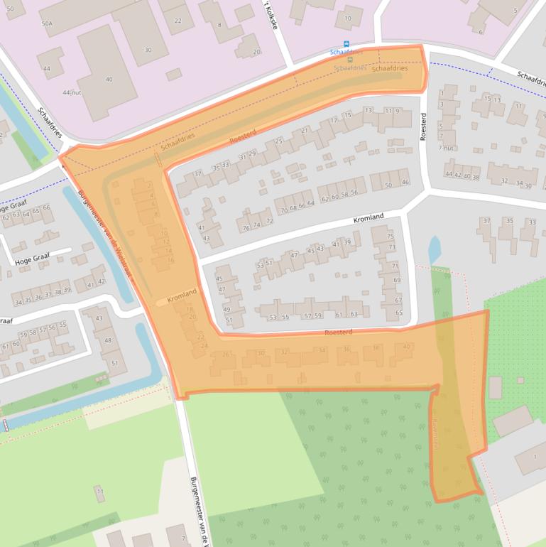 Kaart van postcodegebied 5371MR.