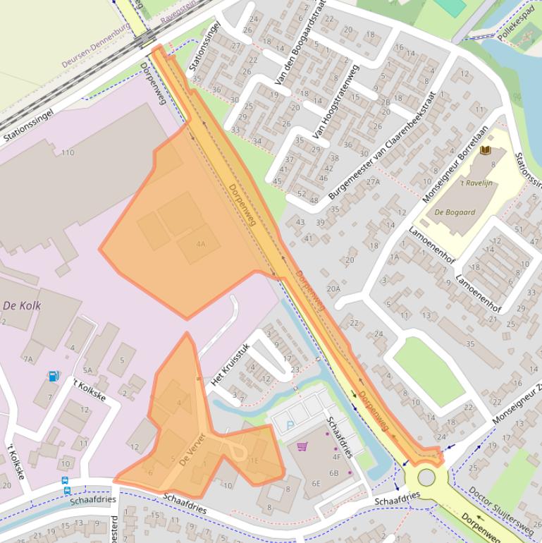 Kaart van postcodegebied 5371MZ.