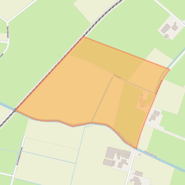 Kaart van postcodegebied 5371NG.