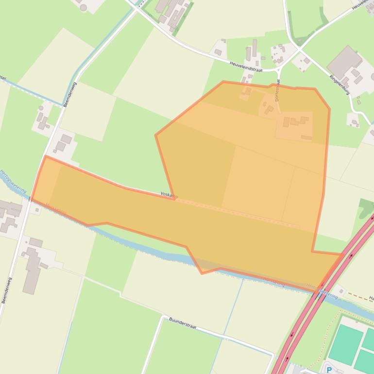 Kaart van postcodegebied 5371NM.