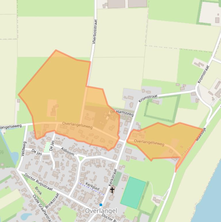 Kaart van postcodegebied 5371PN.