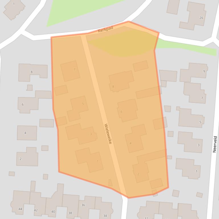 Kaart van postcodegebied 5373ER.