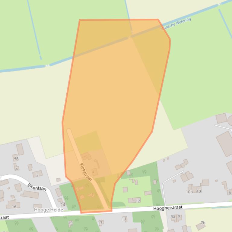 Kaart van postcodegebied 5374PA.