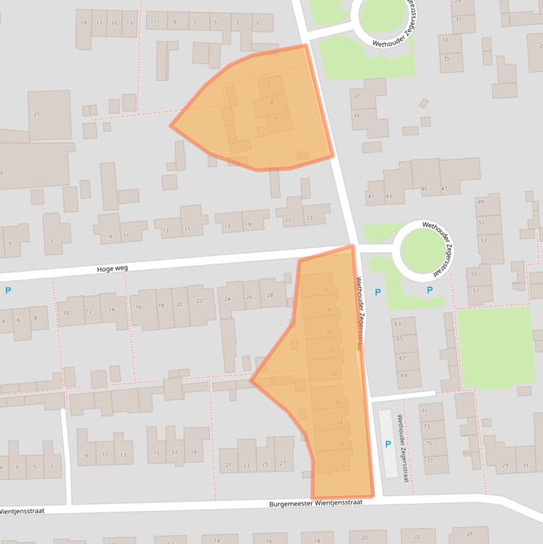 Kaart van postcodegebied 5375AZ.