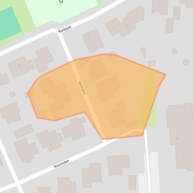 Kaart van postcodegebied 5375BS.