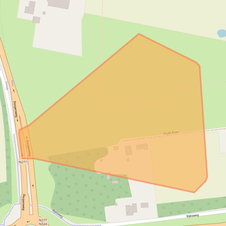 Kaart van postcodegebied 5375KB.