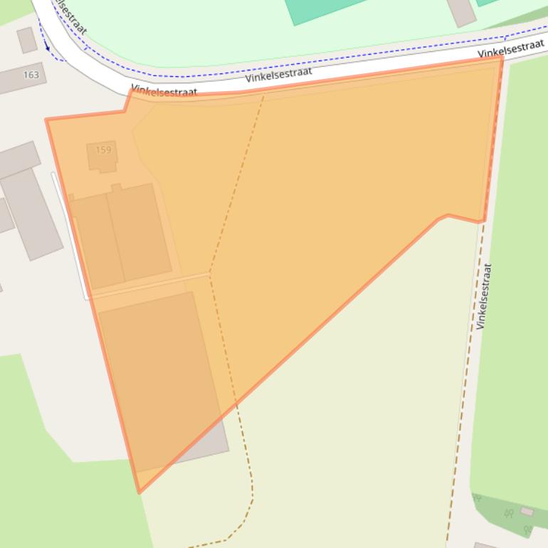 Kaart van postcodegebied 5383KL.