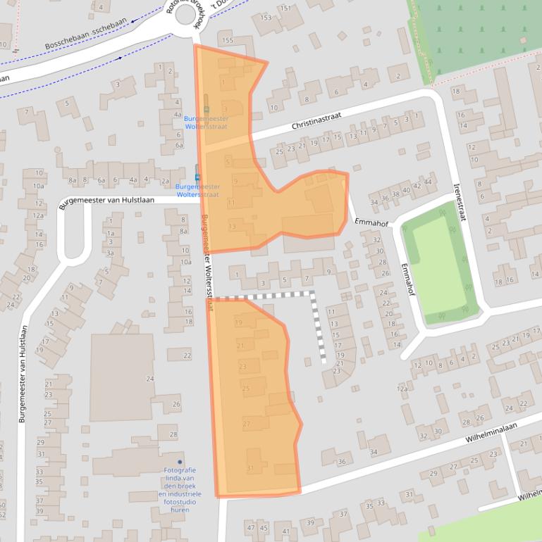 Kaart van postcodegebied 5384KS.