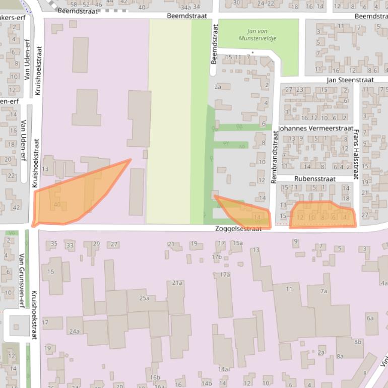 Kaart van postcodegebied 5384LN.