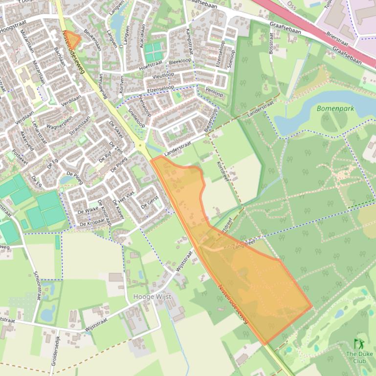 Kaart van postcodegebied 5384PM.