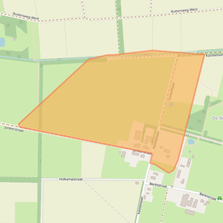 Kaart van postcodegebied 5384TH.