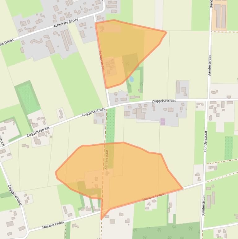 Kaart van postcodegebied 5384VB.