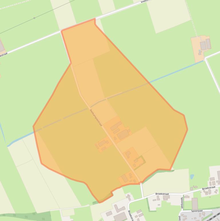 Kaart van postcodegebied 5386KH.