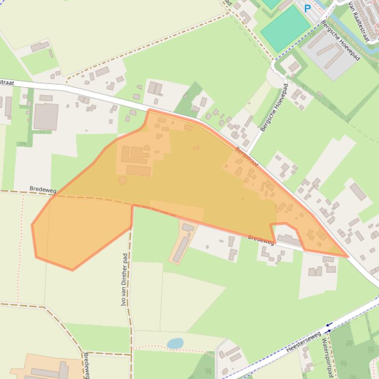 Kaart van postcodegebied 5386KK.