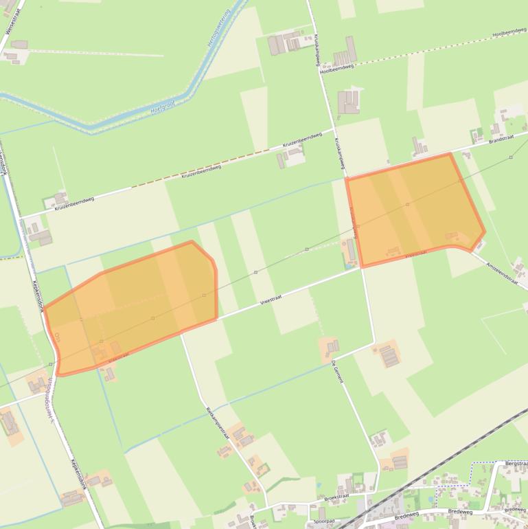 Kaart van postcodegebied 5386RW.