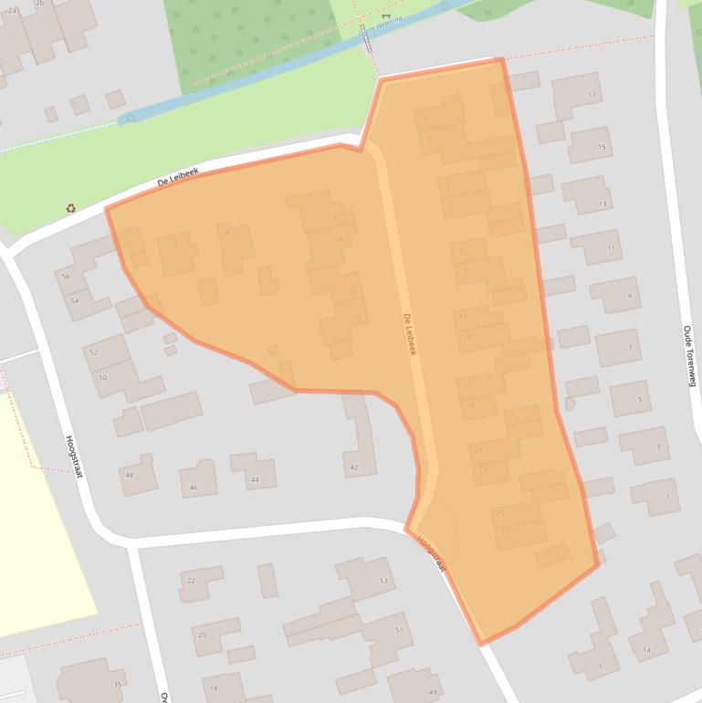 Kaart van postcodegebied 5388EX.