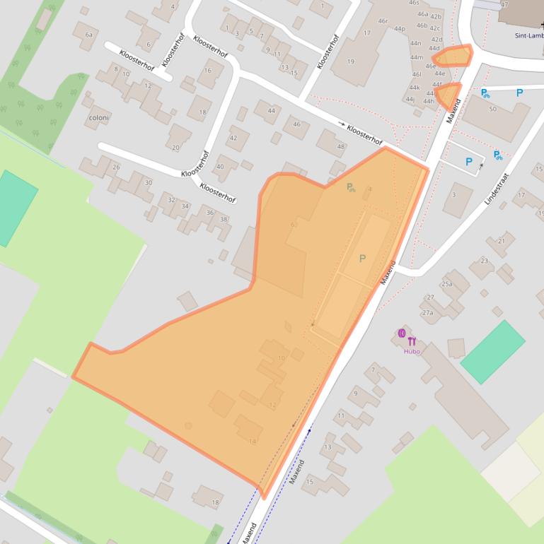 Kaart van postcodegebied 5388GL.