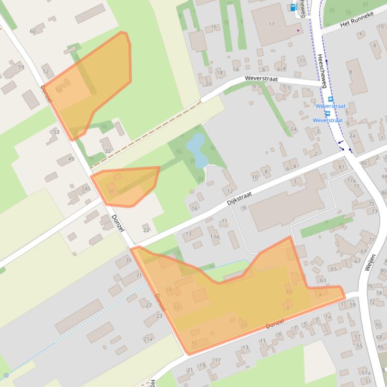 Kaart van postcodegebied 5388PC.