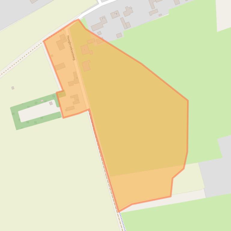 Kaart van postcodegebied 5388PJ.