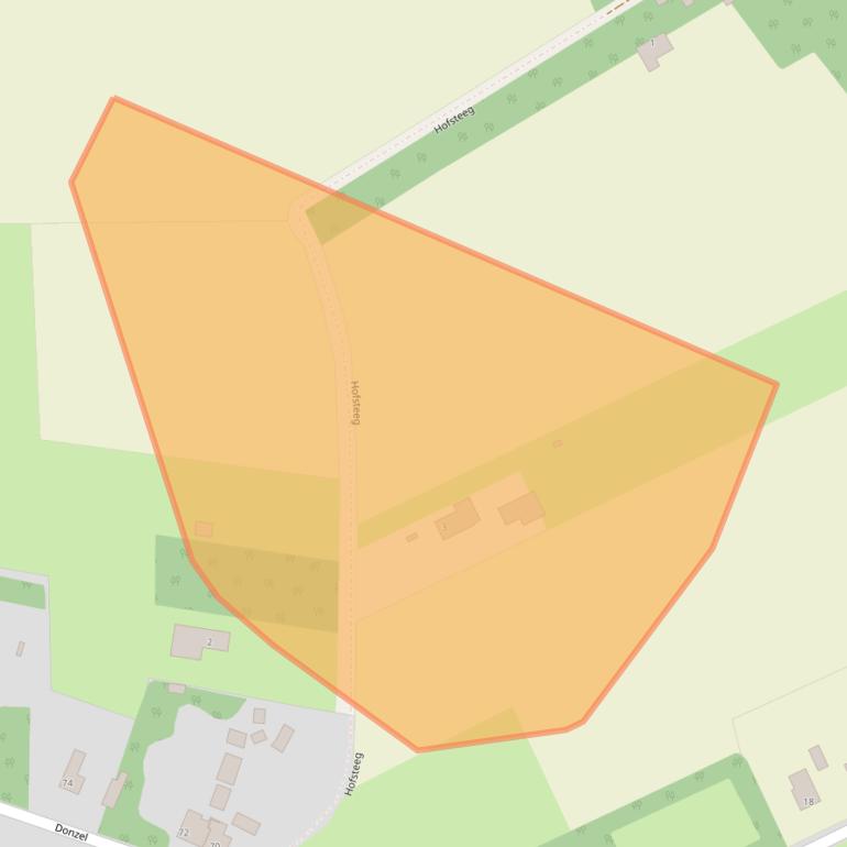 Kaart van postcodegebied 5388PL.