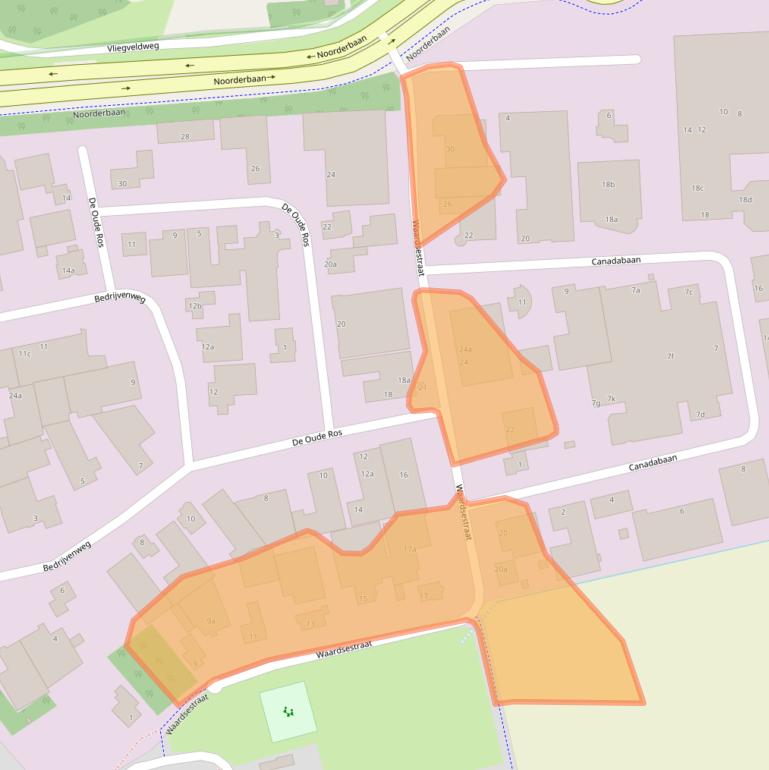 Kaart van postcodegebied 5388PP.