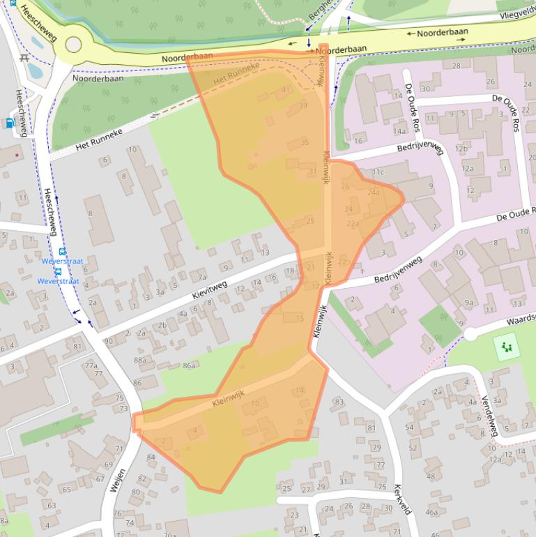 Kaart van postcodegebied 5388PR.