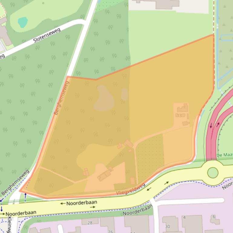 Kaart van postcodegebied 5388PS.