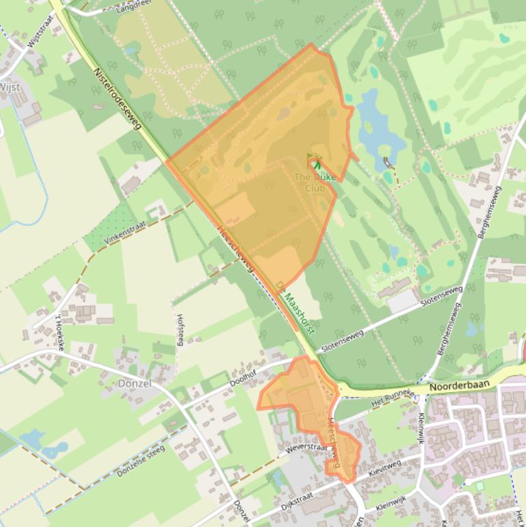 Kaart van postcodegebied 5388RG.