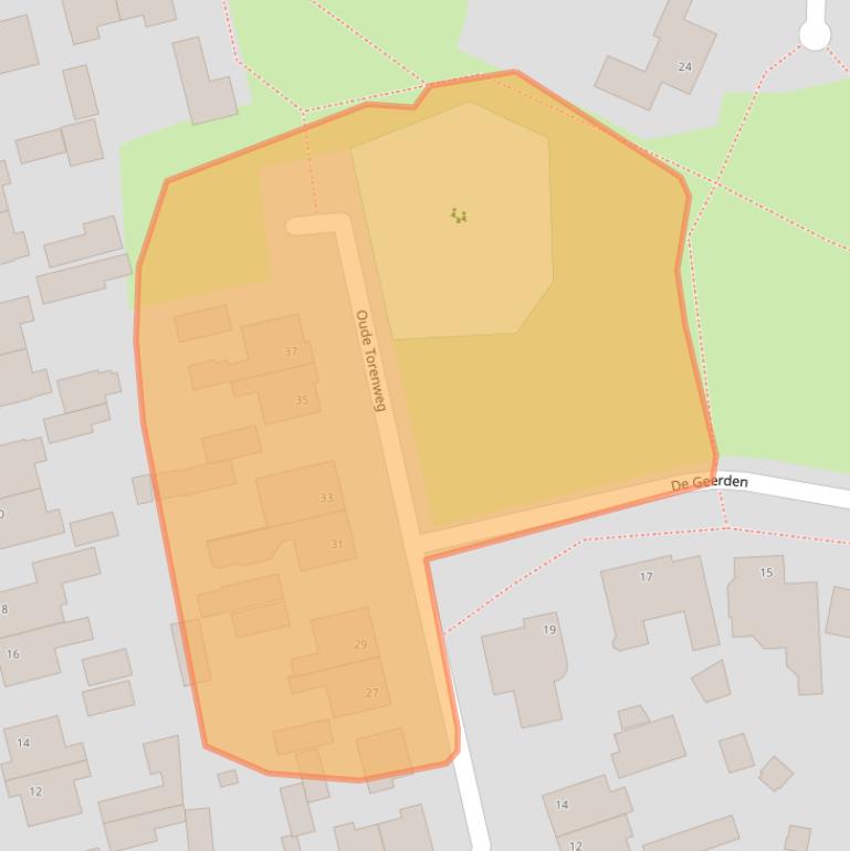 Kaart van postcodegebied 5388RK.