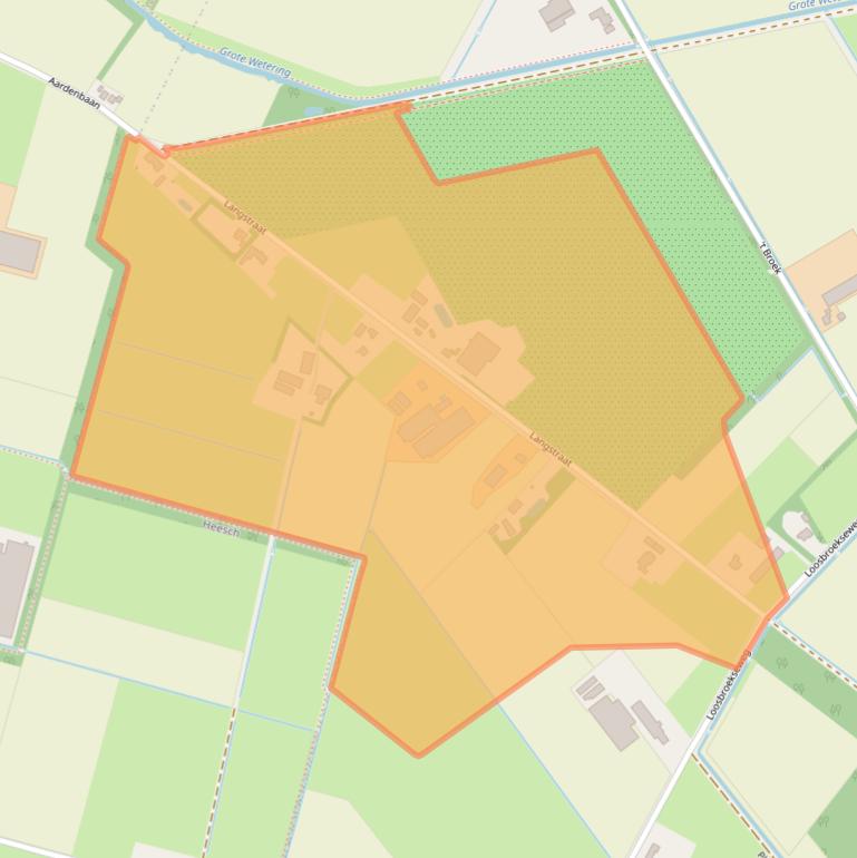 Kaart van postcodegebied 5388VS.
