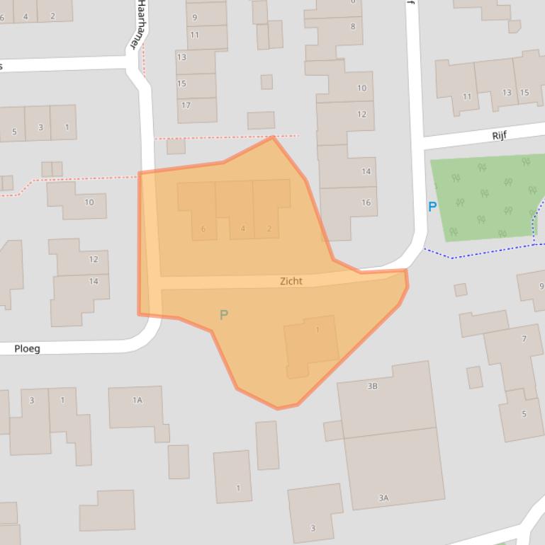 Kaart van postcodegebied 5391CN.