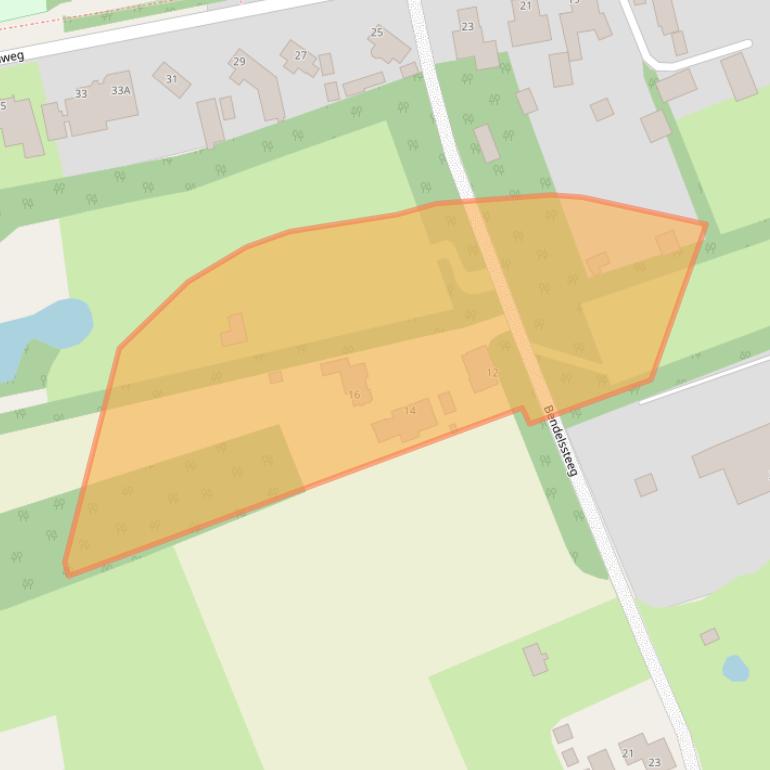 Kaart van postcodegebied 5391ES.