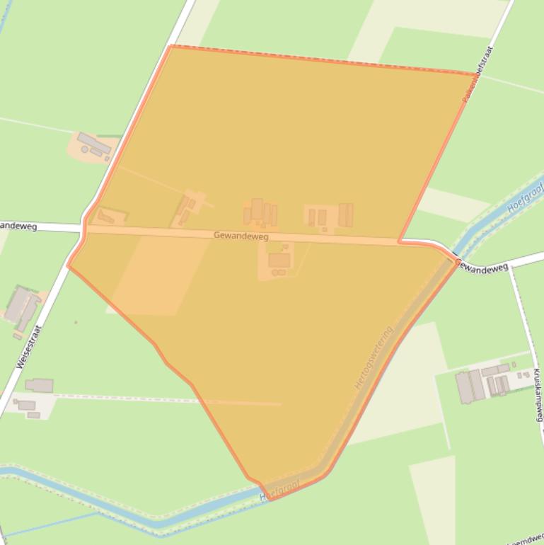 Kaart van postcodegebied 5396PV.