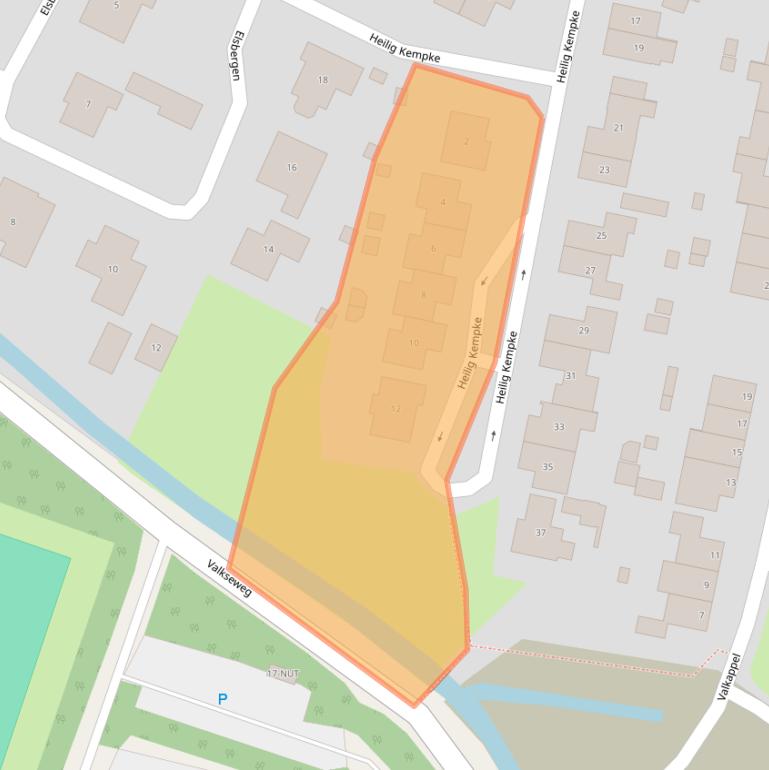 Kaart van postcodegebied 5397HB.