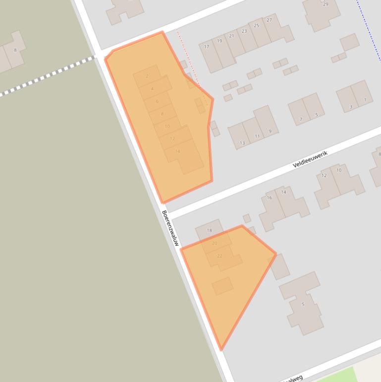 Kaart van postcodegebied 5398GH.