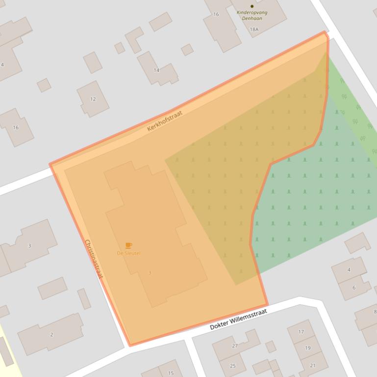 Kaart van postcodegebied 5398HK.