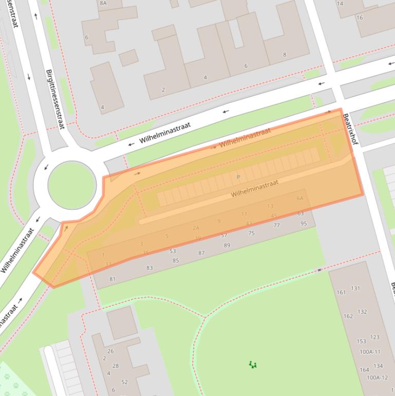 Kaart van postcodegebied 5401CC.