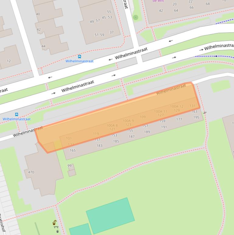 Kaart van postcodegebied 5401CE.