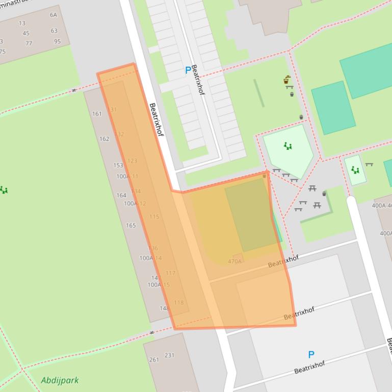 Kaart van postcodegebied 5401CK.