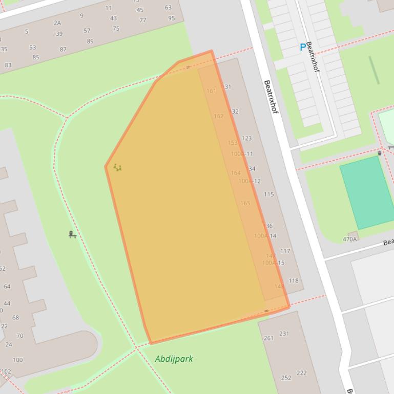 Kaart van postcodegebied 5401CL.