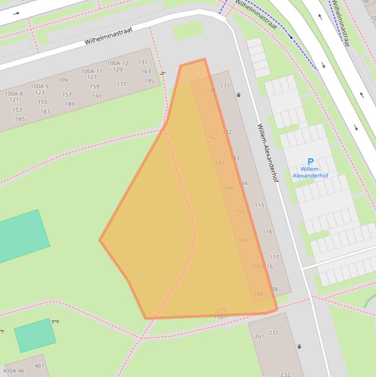 Kaart van postcodegebied 5401DB.