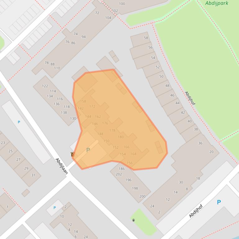 Kaart van postcodegebied 5401NP.