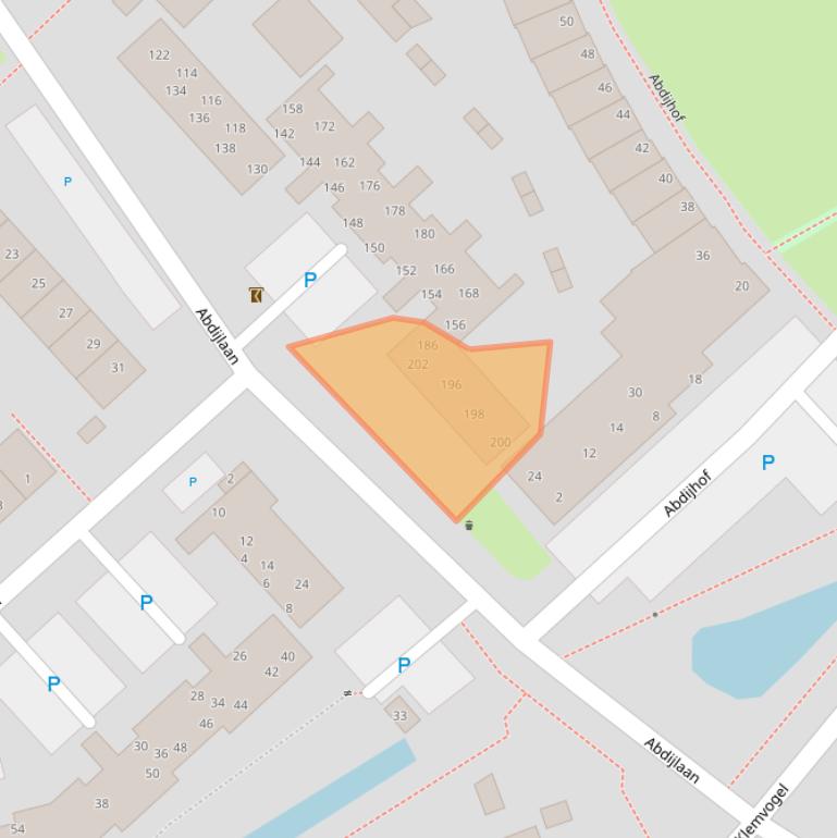 Kaart van postcodegebied 5401NR.