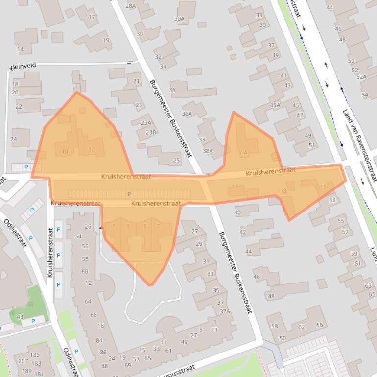 Kaart van postcodegebied 5401ZS.