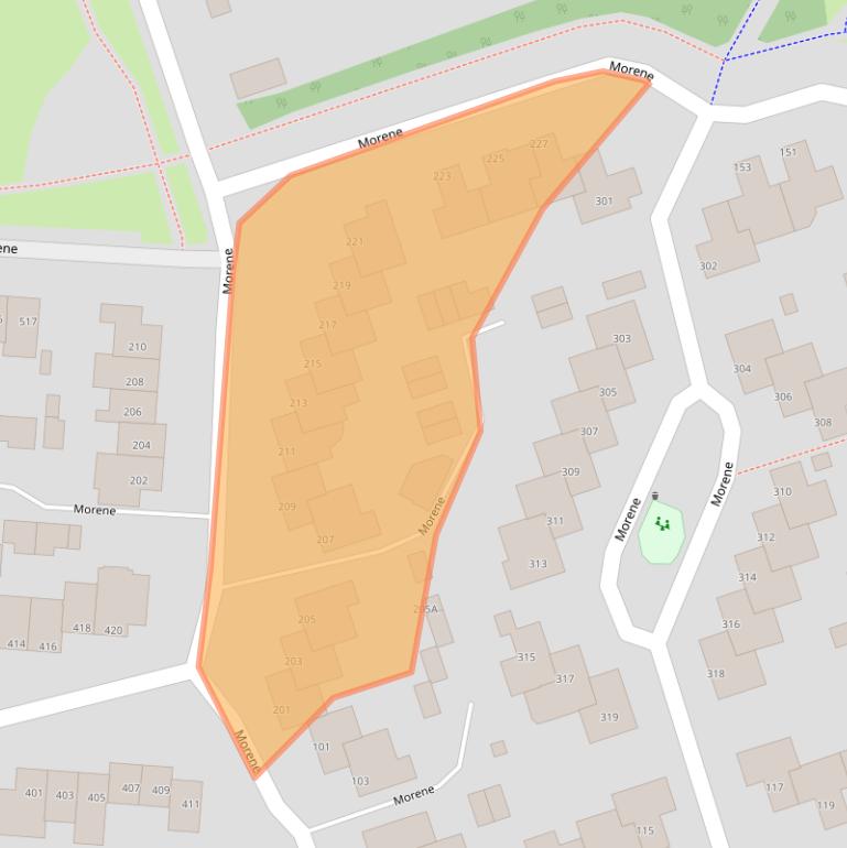 Kaart van postcodegebied 5403KW.