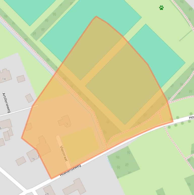 Kaart van postcodegebied 5403PE.